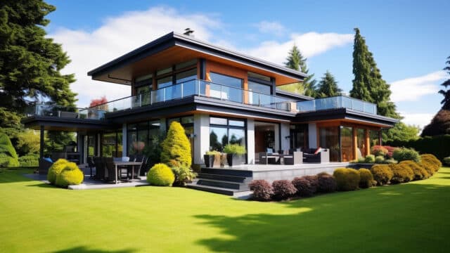 Diagram explaining roof leak causes from snow melt and water backup on Utah roofs