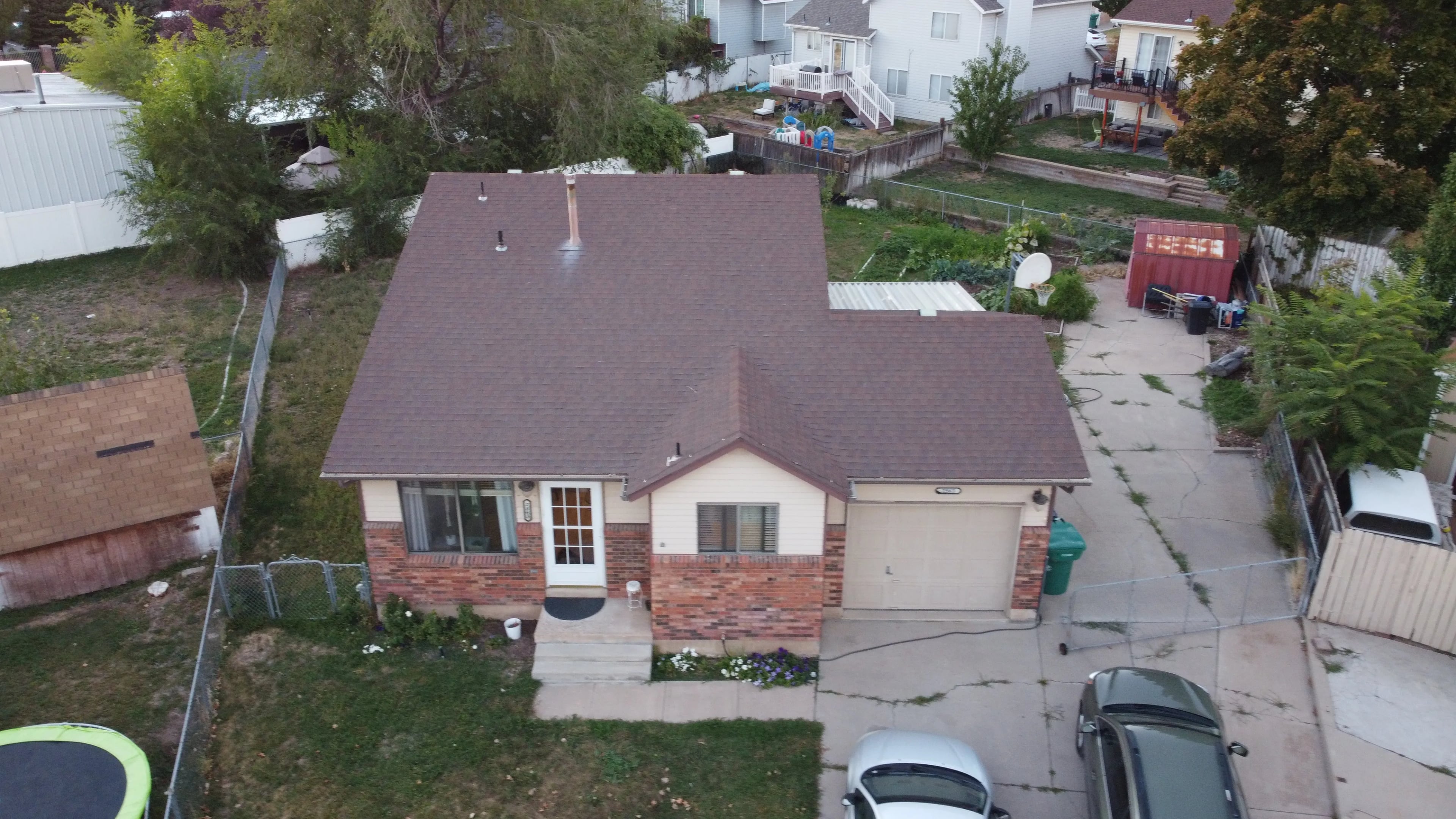 Sandy completed roofing project for storm damage in Sandy, Utah