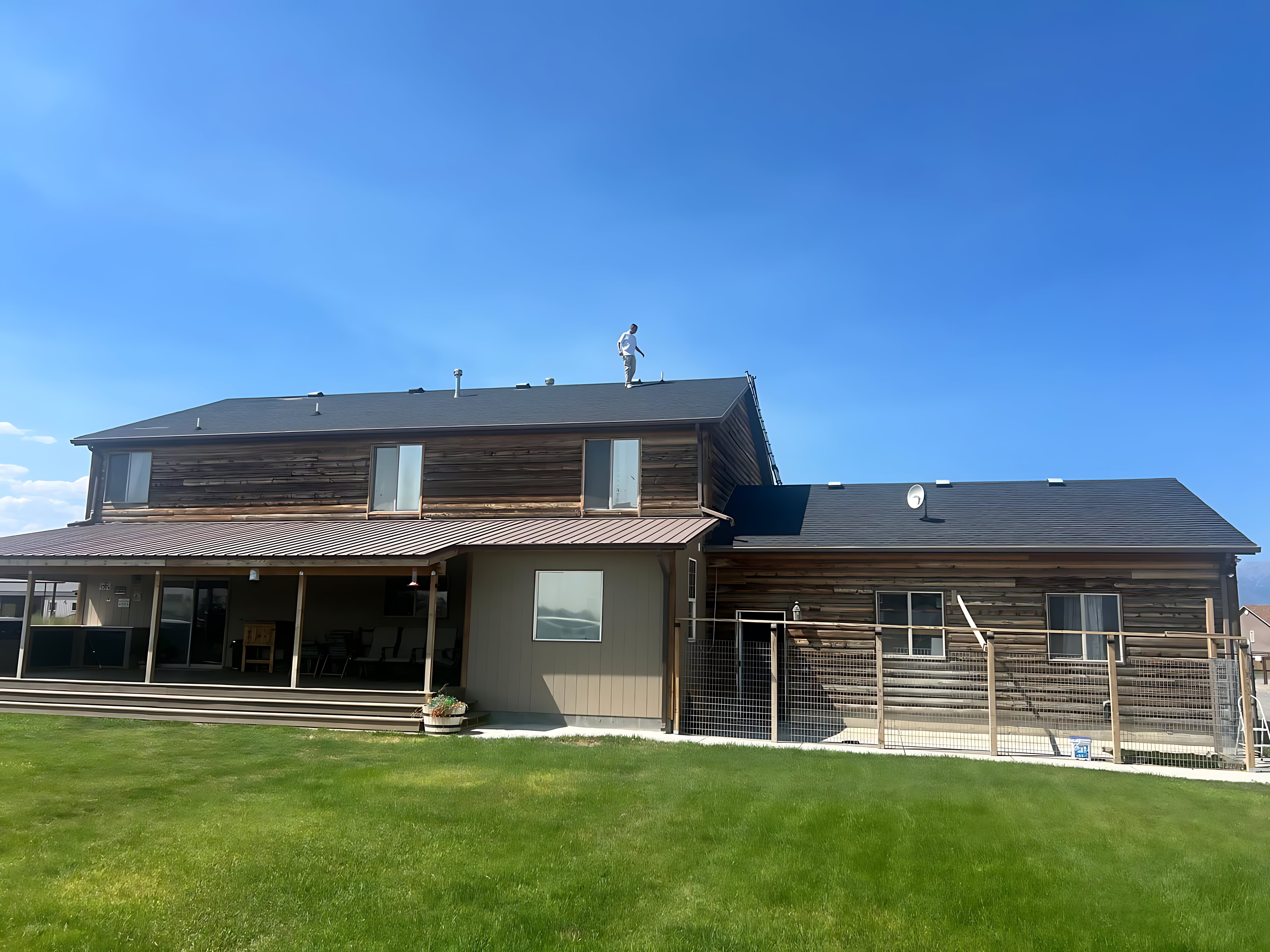 Shingle Roof Replacement After Storm Damage (Utah Example) after