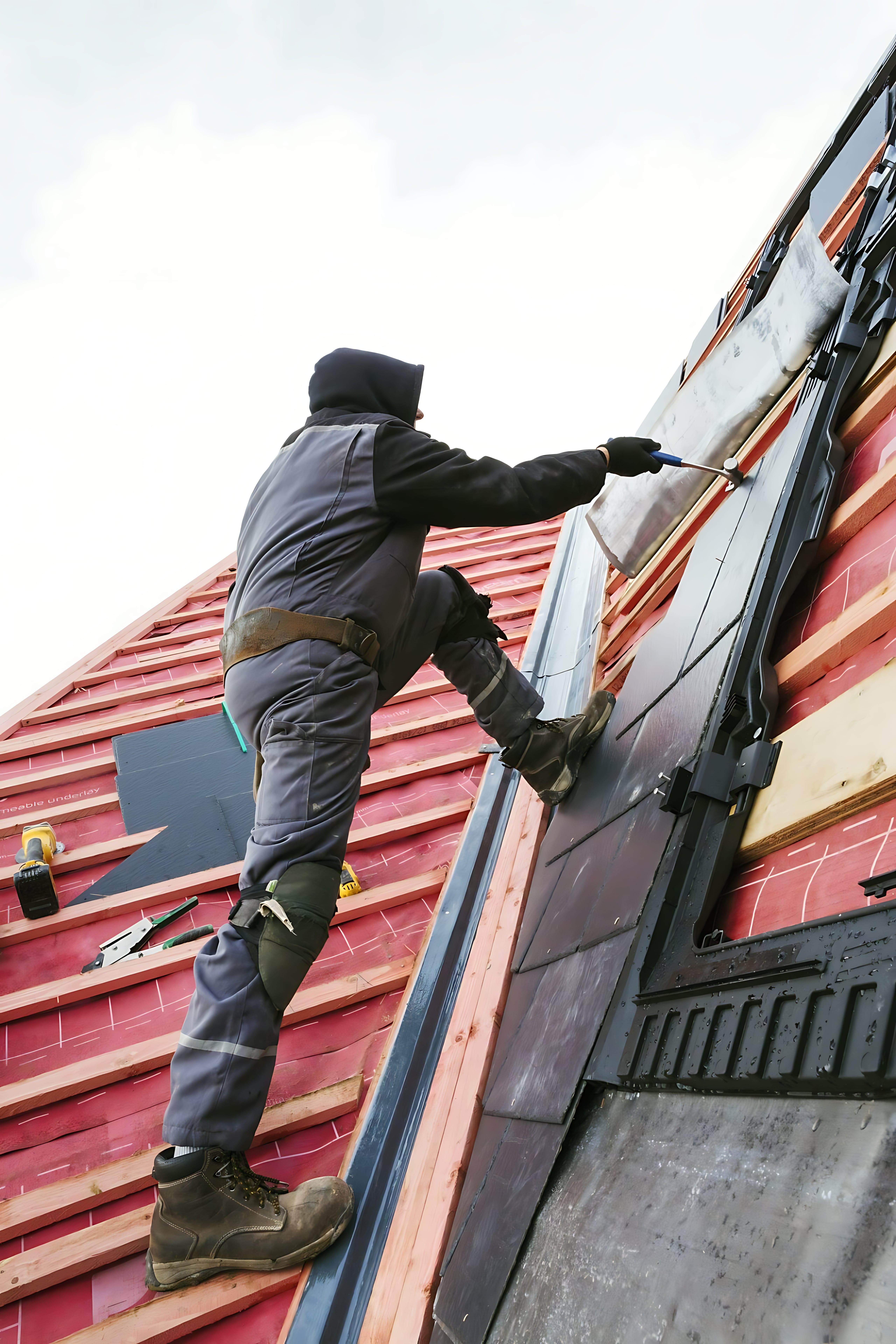 Roofing material comparison relevant to deciding whether shingles belong on a low pitch roof