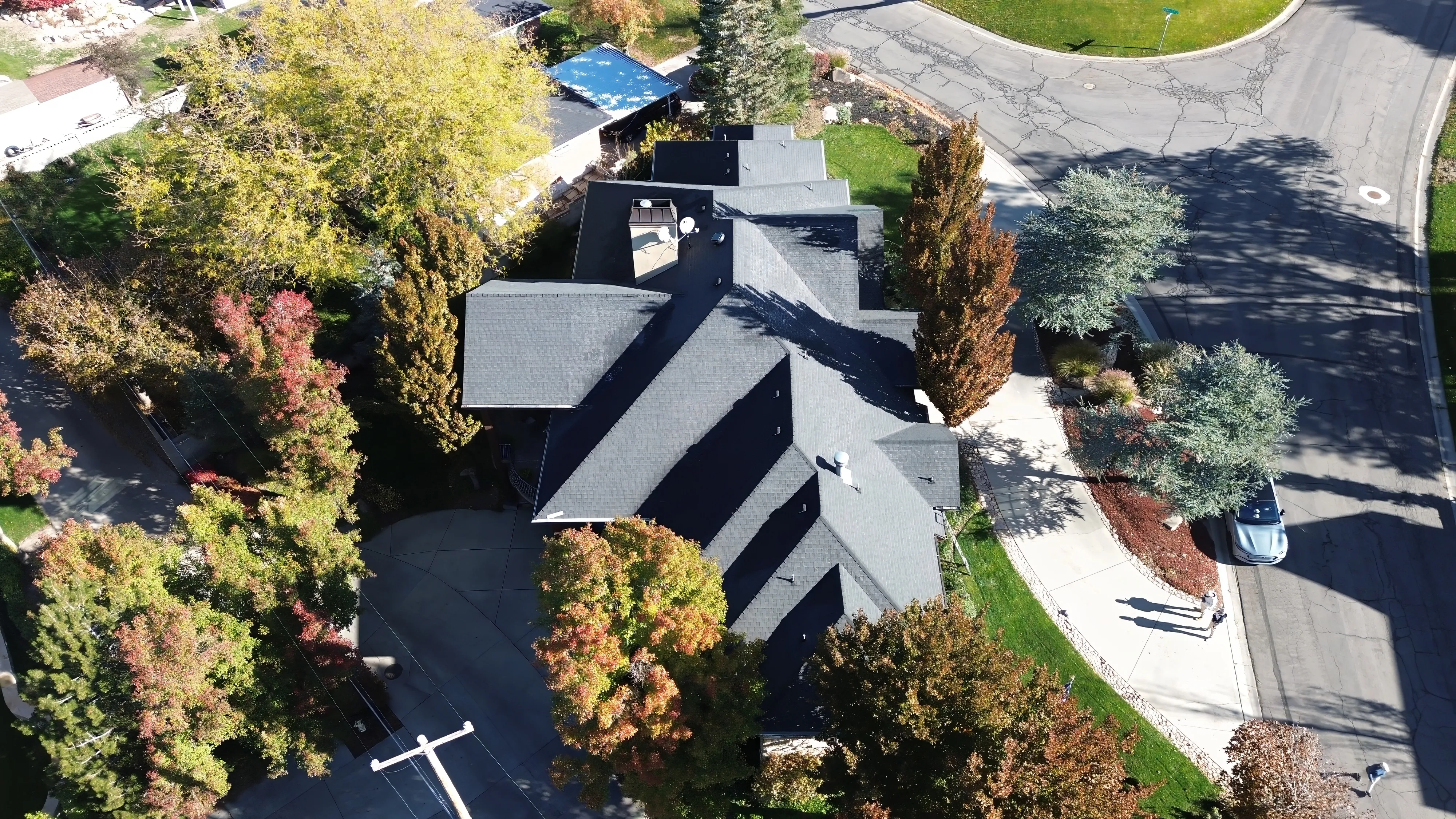 Salt Lake City roof replacement detail for flat roofing in Salt Lake City, Utah