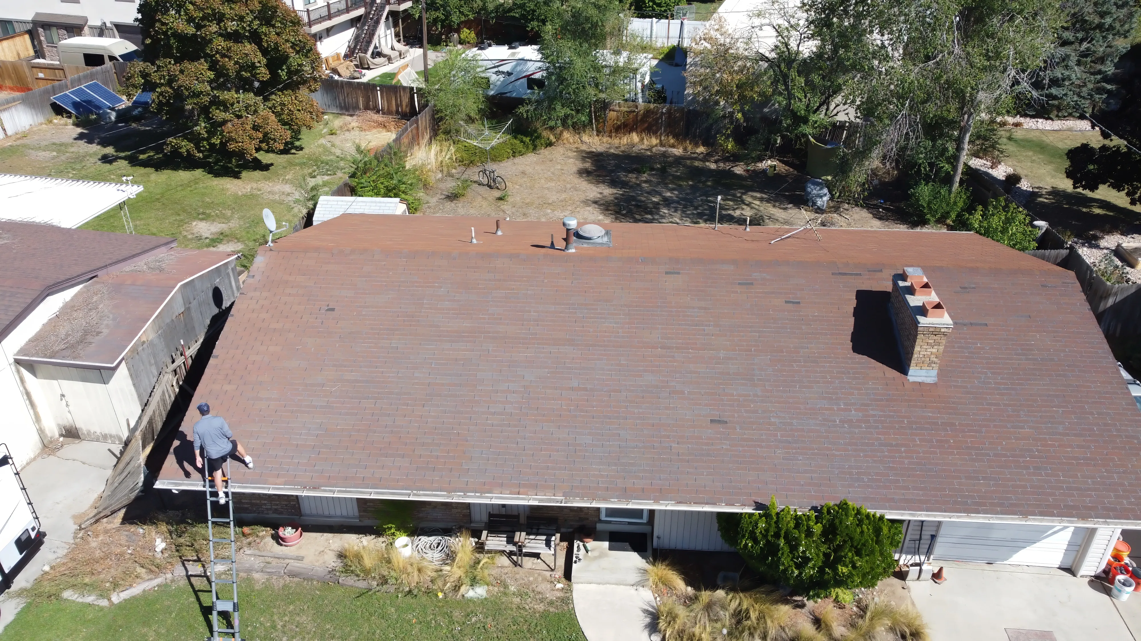 Roof flashing and penetration inspection