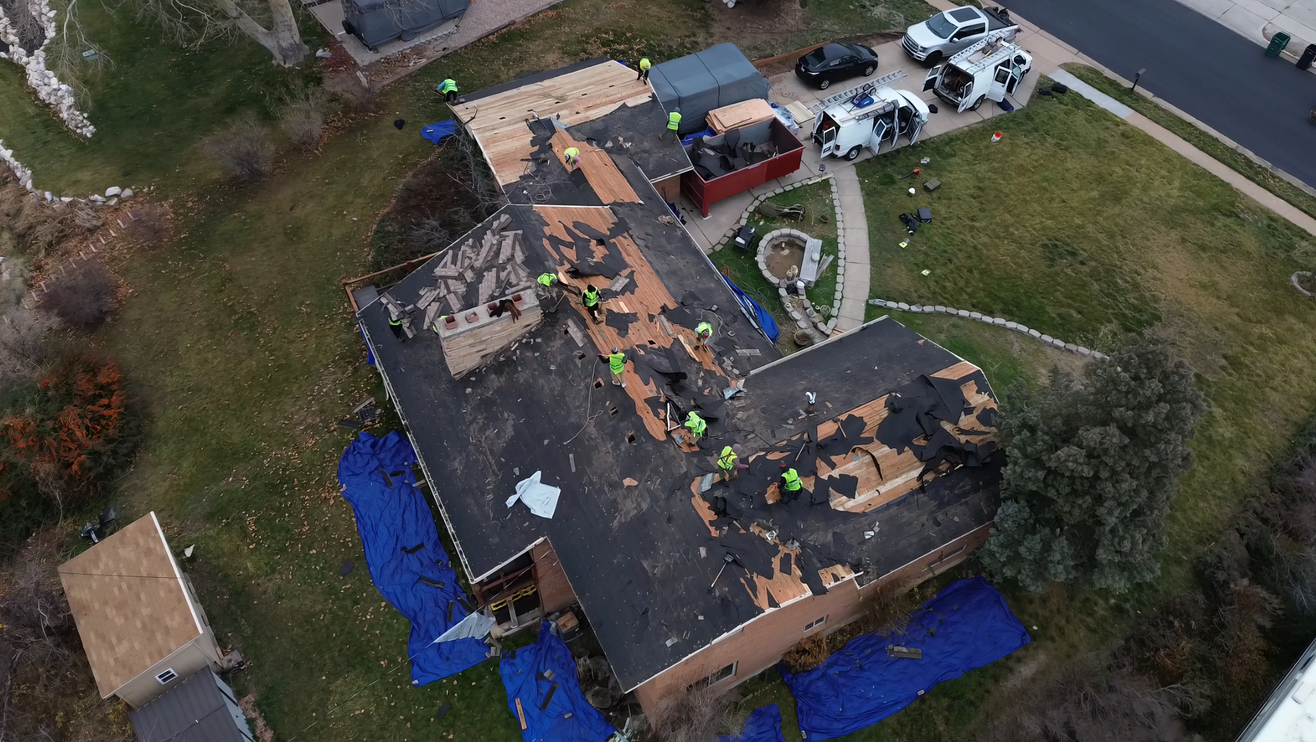 Riverton completed roofing project for emergency repair in Riverton, Utah