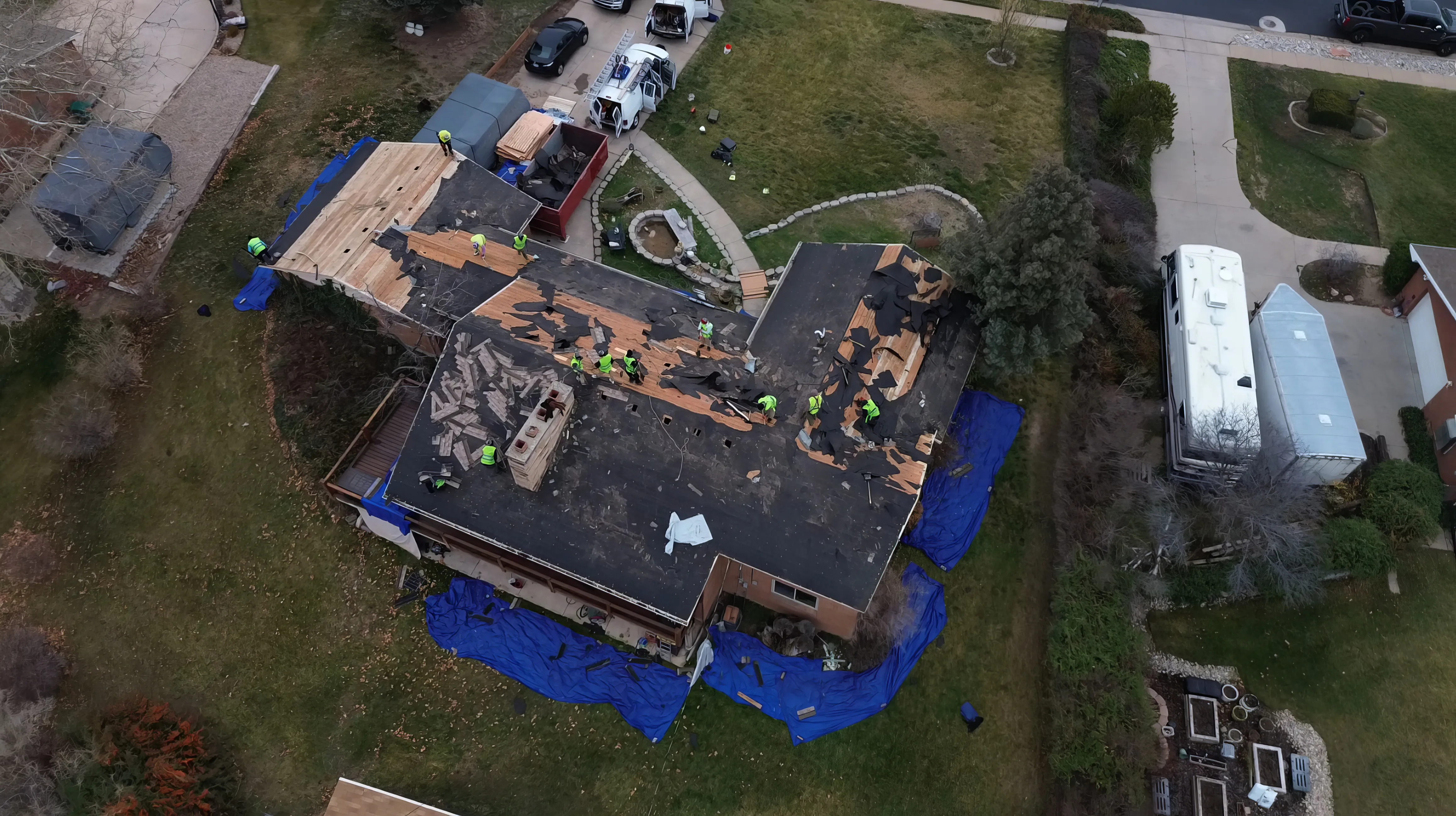 Complex residential roof replacement in Utah requiring detailed cost analysis