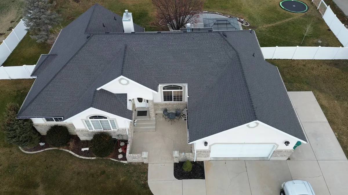 Final quality control drone sweep